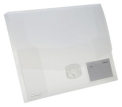 elastobox rexel ice 25mm transparant