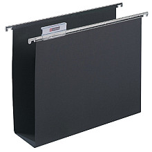 hangmap djois alzicht folio frontaal u bodem 80mm zwart
