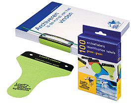 archieflabel loeff s karton groen 100 stuks