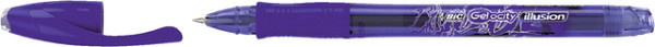 gelschrijver bic gel ocity illusion medium blauw