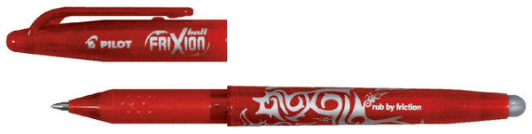 rollerpen pilot frixion medium rood