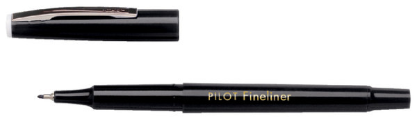 fineliner pilot fijn zwart