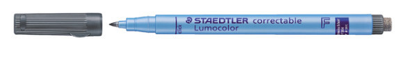viltstift staedtler lumocolor 305 non permanent correctable f zwart