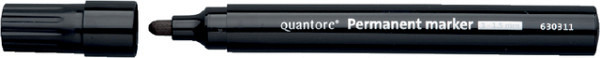 permanent marker quantore rond 1 1.5mm zwart