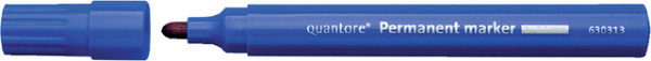 permanent marker quantore rond 1 1.5mm blauw