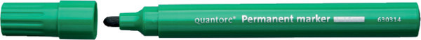 permanent marker quantore rond 1 1.5mm groen