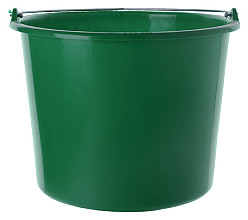 emmer kunststof 12l groen