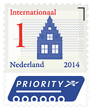 postzegel internationaal waarde 1 echt hollands zelfklevend set 50 stuks