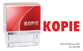 tekststempel colop printer 20 l kopie rood