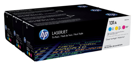 tonercartridge hp u0sl1am 131a 3 kleuren