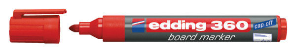 whiteboardmarker edding 360 rond 1.5 3mm rood