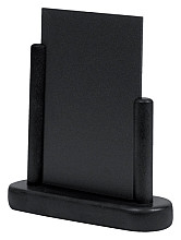krijtbord securit 17x16x5cm zwart hout