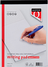 schrijfblok quantore a5 ruit 5mm 100vel 60gr