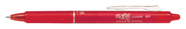 rollerpen pilot frixion clicker medium rood
