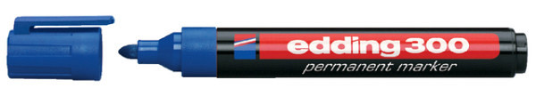 viltstift edding 300 rond 1.5 3mm blauw