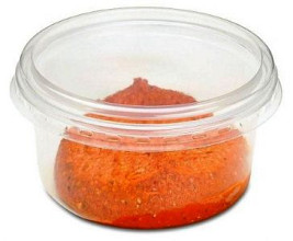 bakken kunststof rond