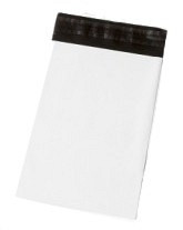 ldpe kleding verzendzak 230x325 40mm 50micron 500 stuks zwart wit