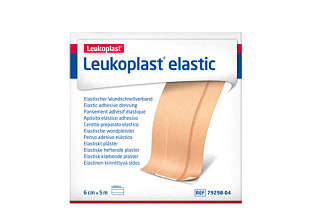 wondpleister leukoplast elastisch 5mx6cm