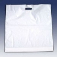 plastic tassen wit 45x50 2x4cm 50 micron 500 stuks