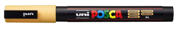 verfstift posca pc3m fijn abrikoos