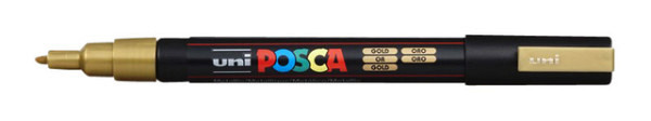 verfstift posca pc3m fijn goud