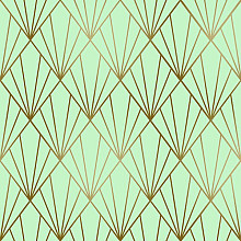 cadeaupapier 30cm dessin zp37 mint gatsby