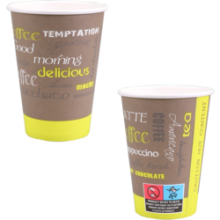 koffiebeker karton 180cc coffee to go limetta 100 stuks