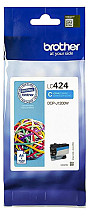 inktcartridge brother lc 424c blauw
