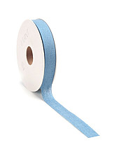 lint denim 15mm x 20 meter blauw