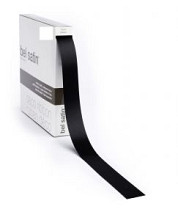 satijnlint bel satin 25mm x 100 meter zwart