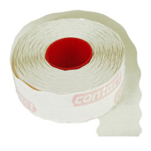 prijsrol contact afneembaar g1 26x12mm 1500st wit