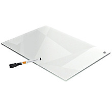 notitiebord nobo transparant acryl a4