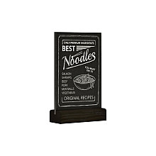krijtbord europel tafelmodel a6 staand zwart
