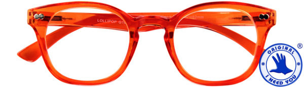 leesbril i need you 2.00 dpt lollipop oranje