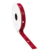 lint vellu love 5mm x 15 meter rood
