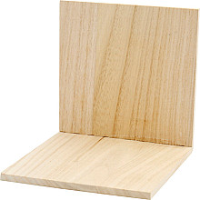 boekensteun creativ company hout 15x15x15cm