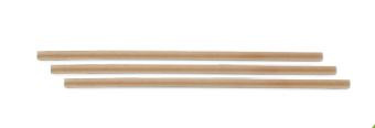 refork drink rietje bruin 8mm x 240mm 100 stuks
