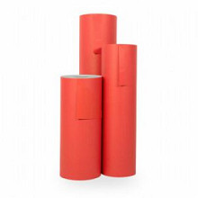 cadeaupapier 50cm des. 1715 kraft rood