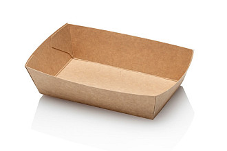 snackbak kraft a9 120x70x35mm 100 stuks
