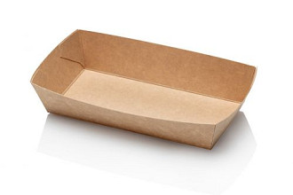 snackbak kraft a13 130x77x35mm 100 stuks