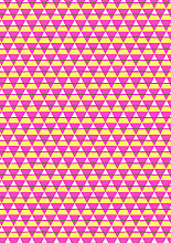 cadeaupapier 50cm k601931 6 50 triangle square yellow