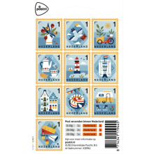 postzegel nederlands echt hollands 1 1.31 per stuk 10 stuks