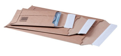 verzendenvelop nr 4 bruin 187x272mm 25stuks rigikraft 
