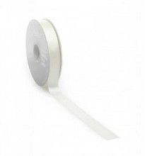 satijnlint premium double face 25mm x 25 meter creme ivoor