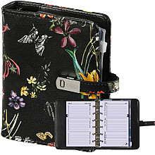 organizer kalpa pocket inclusief agenda 2025 2026 7dagen 2pagina s bloemenzee zwart