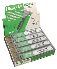 reservemes unger voor schraper 10cm 10 stuks