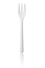 snackvork herbruikbaar met snijkant 130mm 50 stuks wit