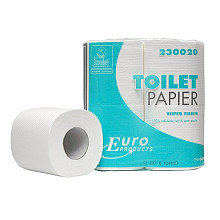 toiletpapier euro cellulose   2 laags 200 vellen 48 rollen 230020 