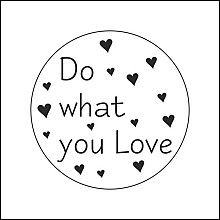 etiket sticker rond 47mm 500 stuks do what you love 