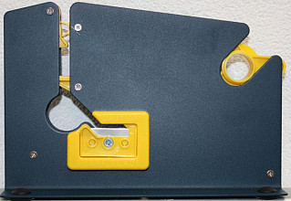 zakkensluiter e7 9 12mm blauw geel